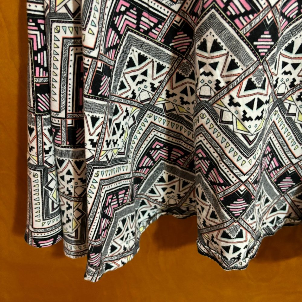 Pink Victoria Secret Geometric Print Circle Skirt Size Small - Picture 6 of 12